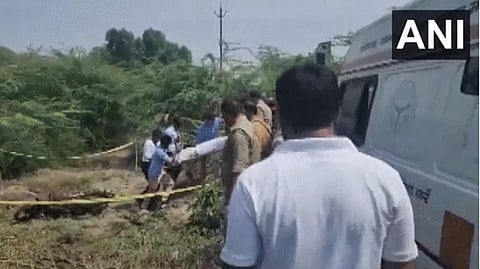 Visuals from the encounter site