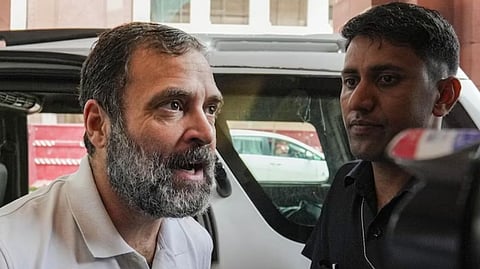 Congress leader Rahul Gandhi