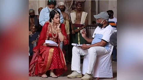 Trisha Krishnan with Mani Ratnam