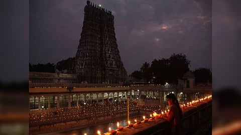 A visual from Madurai Meenakshi Temple