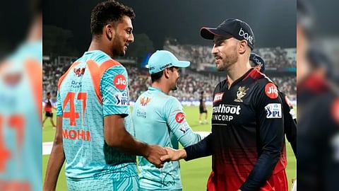 Lucknow Super Giants and Royal Challengers Bangalore