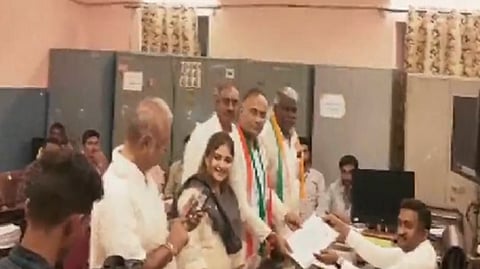 Congress MLA Dinesh Gundu Rao files his nomination