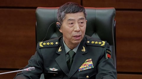 Chinese Defence Minister Li Shangfu.