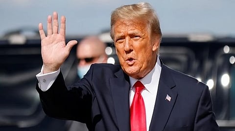 Former US President Donald J Trump