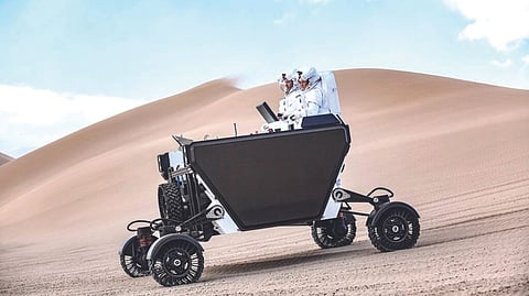 Lunar delivery: A big rover aims to be like UPS for the moon