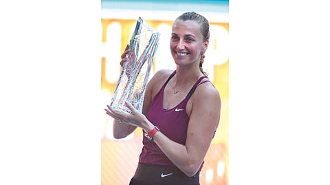 Kvitova defeats Rybakina to win Miami Open crown