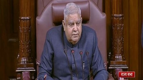 Rajya Sabha ChairmanJagdeep Dhankhar