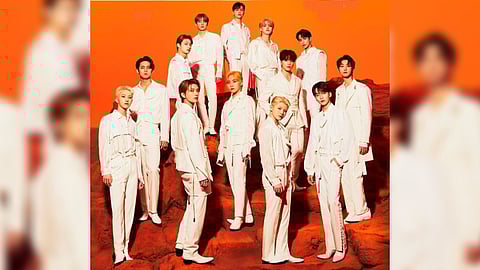 K-pop boy group Seventeen