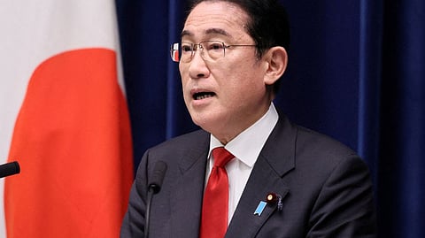 Japanese Prime Minister Fumio Kishida