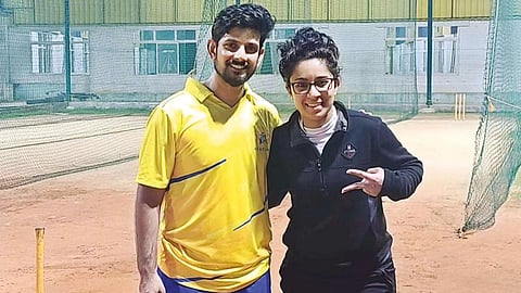 Divya Saxena spent about two weeks at the Super Kings Academy in Chennai
