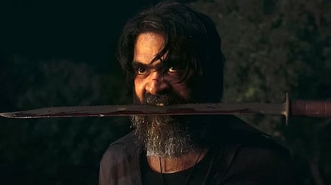 Actor Silambarasaran TR in 'Pathu Thala'