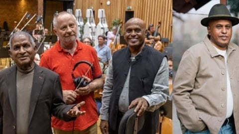 For the first time ever in Indian cinema history, three songs from 'The Sound of Music' will figure in the soon to be released Telugu-Hindi movie, 'Music School'