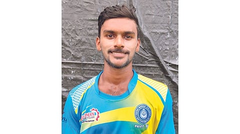 Parameeshwaran’s ton goes in vain