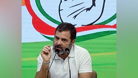 Congress leader Rahul Gandhi