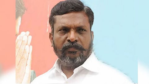 VCK president Thol Thirumavalavan