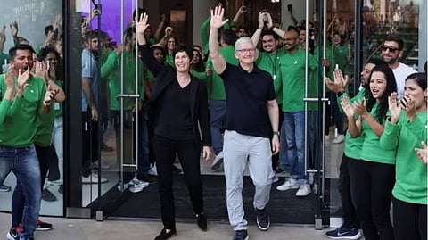 Tim Cook arrived in India earlier this month to open Apple?s first physical store in the country