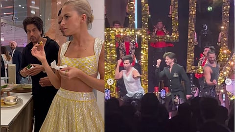 A still from the viral video