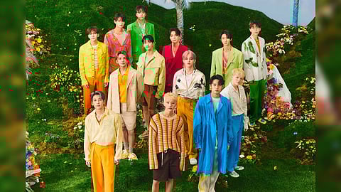 South Korean band Seventeen