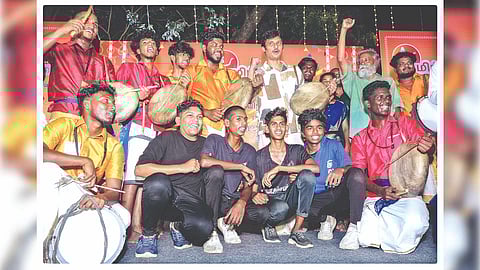 During the launch of Tamilkalai.com