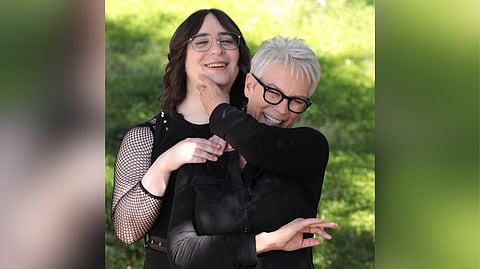 Jamie Lee Curtis with daughter Ruby.