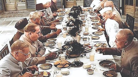 The first Iftar party