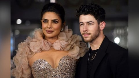 Priyanka Chopra with Nick Jonas