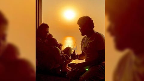 Nayanthara, Vignesh Shivan with their twins