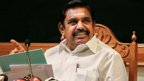 Leader of Opposition Edappadi K Palaniswami