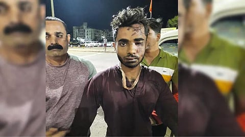 Kerala train attack accused Shahrukh Saifi.