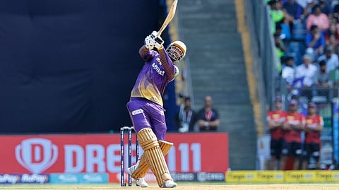 Venkatesh Iyer's fastest ton in IPL 2023 powers KKR to 185/6 against Mumbai Indians