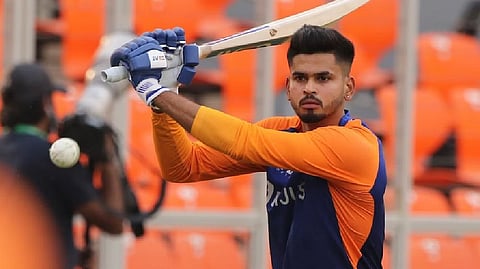 India batter Shreyas Iyer