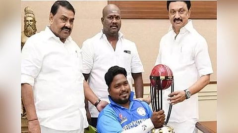 Vinoth Babu with Stalin