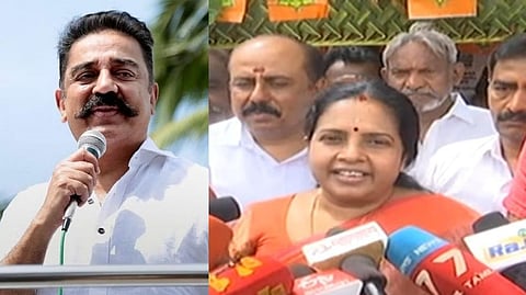 Kamal Haasan; Vanathi Srinivasan