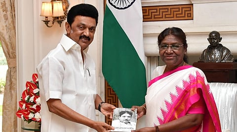 Stalin meets Prez Murmu in Delhi