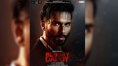 Shahid Kapoor's look from Bloody Daddy