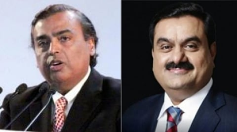 Mukesh Ambani, Gautam Adani