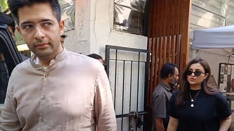 Raghav Chandha and Parineeti Chopra