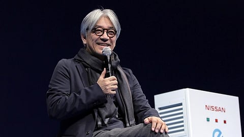 Japanese musician Ryuichi Sakamoto