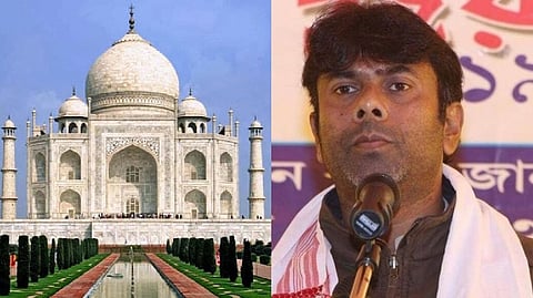 Taj Mahal; Assam BJP legislator Rupjyoti Kurmi