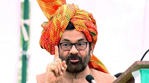 BJP leader Mukhtar Abbas Naqvi