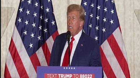 Former US President Donald Trump