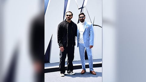 Rohit Shetty and Ajay Devgn