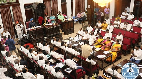 Greater Chennai Corporation's general council meeting was held at Ripon building today