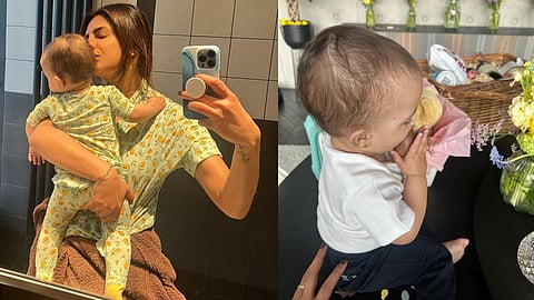 Priyanka Chopra shares glimpses of daughter Malti Marie?s first Easter