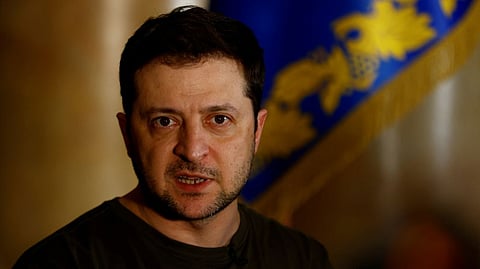 Ukraine President Volodymyr Zelenskiy