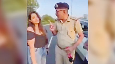 Screengrab from the video