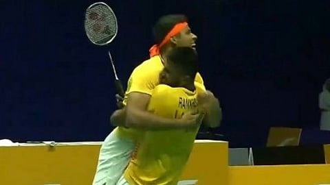 Satwiksairaj Rankireddy and Chirag Shetty