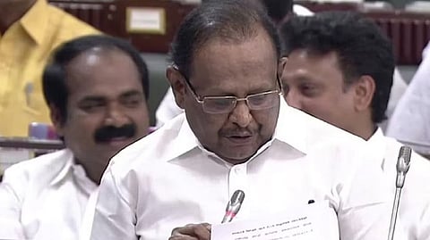 State Law Minister S Regupathy