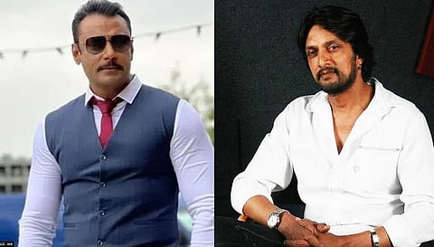Darshan Tugudeepa and Kiccha Sudeep
