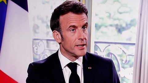 French President Emmanuel Macron (File)